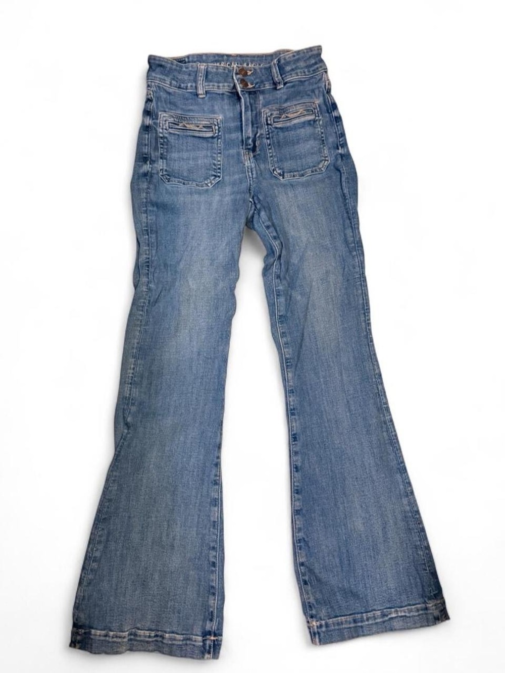 American Eagle Outfitters Light Blue Flare Jeans